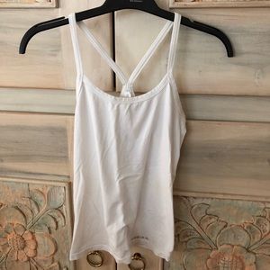 Ossira White Racerback Tank